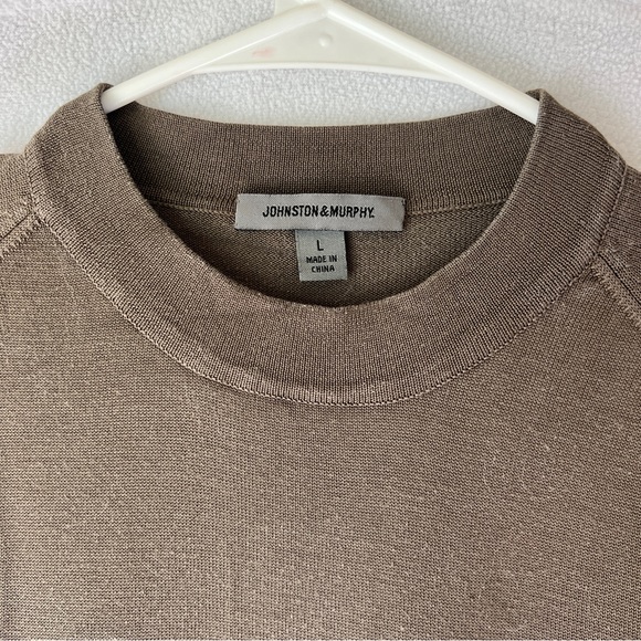 Olive Army Green Short Sleeve Knit Shirt - Picture 7 of 8